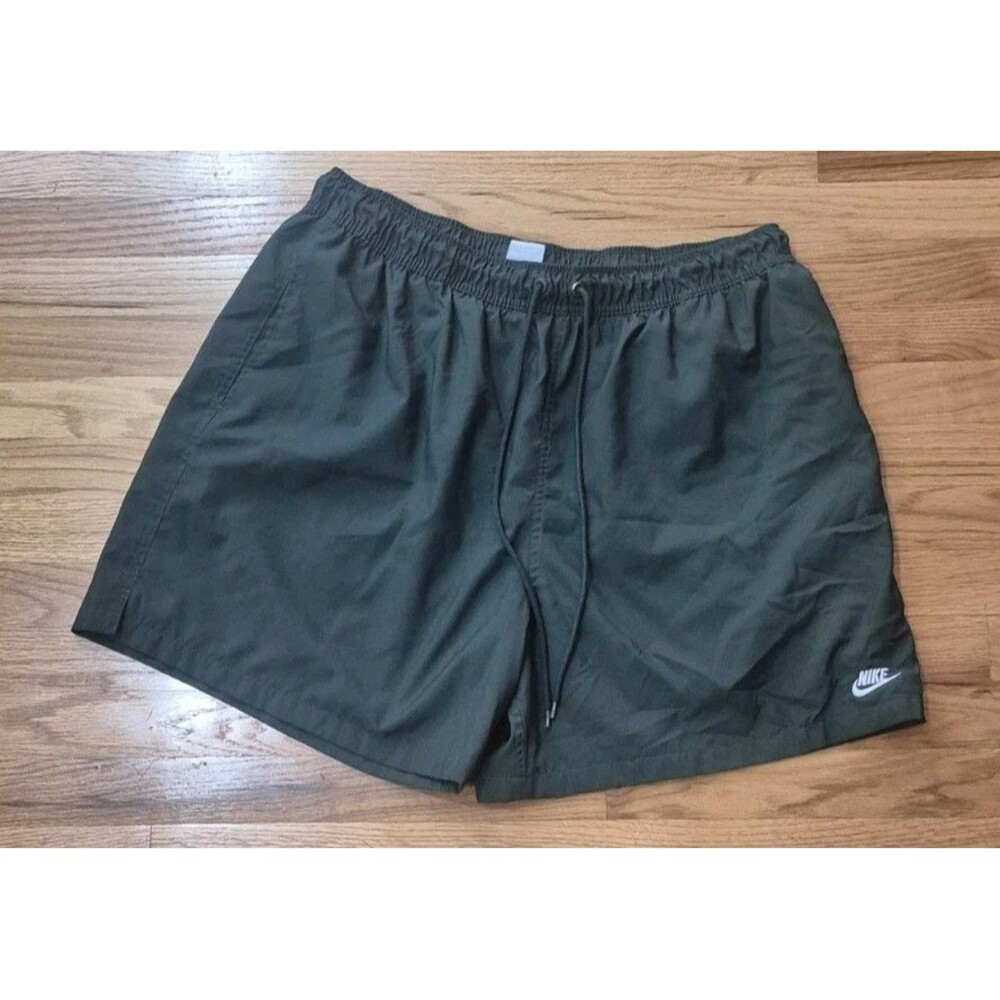 Nike Club Flow Woven Green Shorts Men's Size 2XL